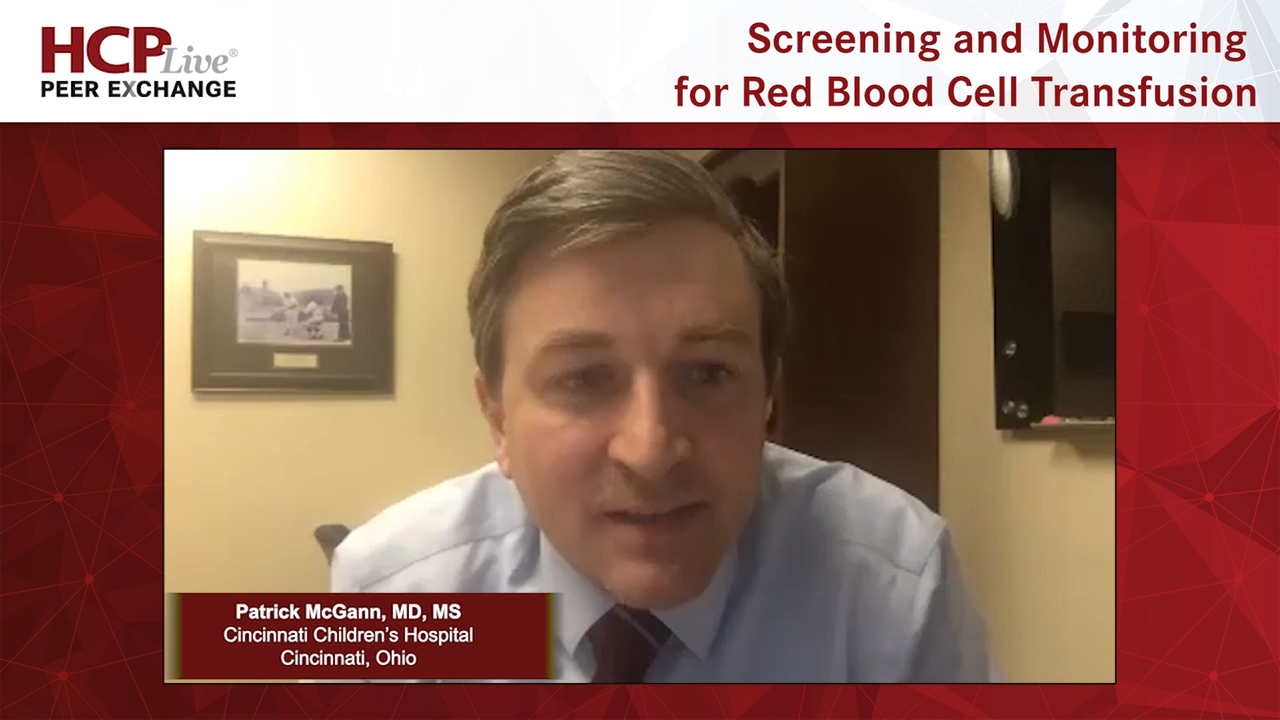 Screening and Monitoring for Red Blood Cell Transfusion 
