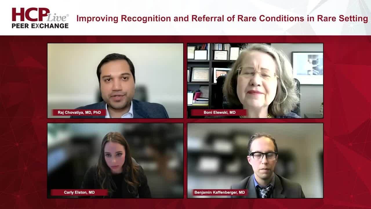 Improving Recognition and Referral of Rare Conditions in Rare Setting