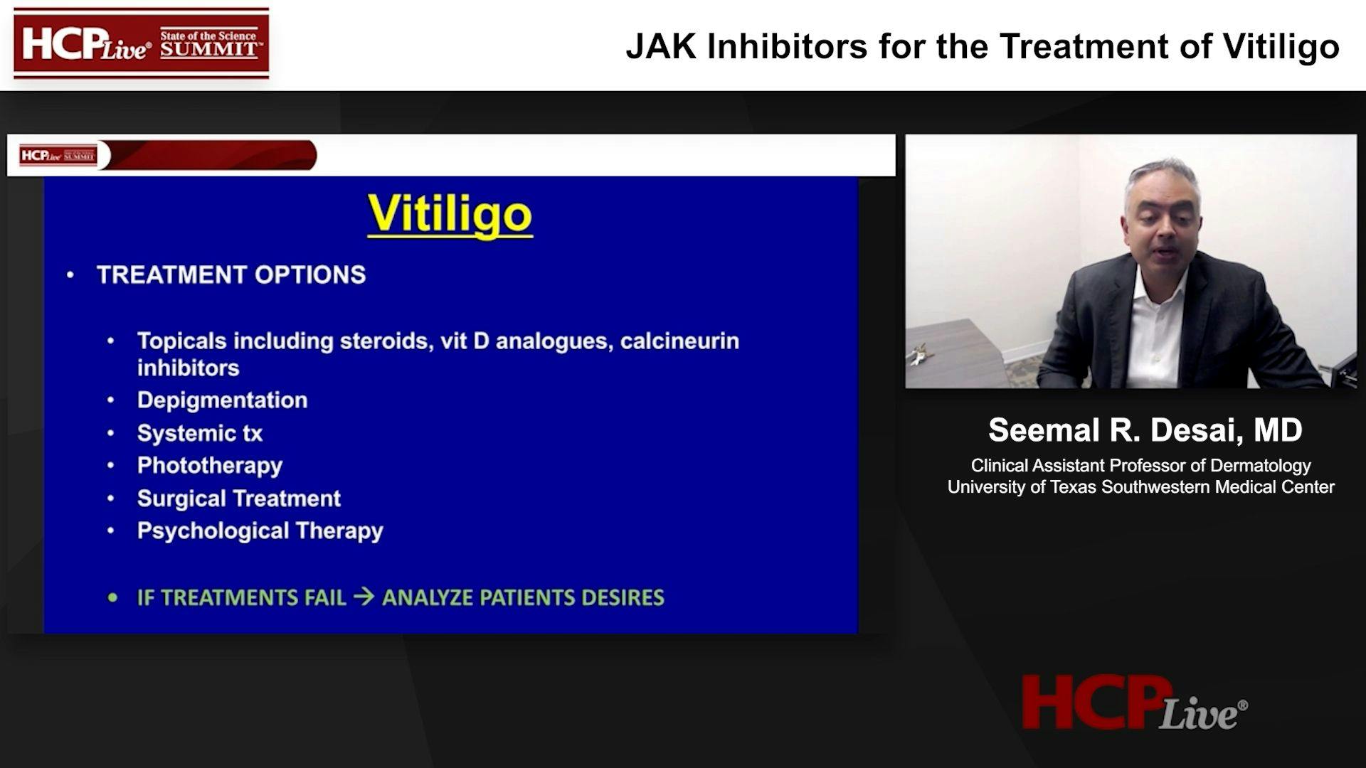JAK Inhibitors for the Treatment of Vitiligo