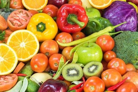Fruit and vegetables