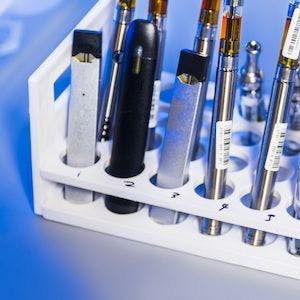 Electronic cigarettes laboratory testing | Image Credit: CDC