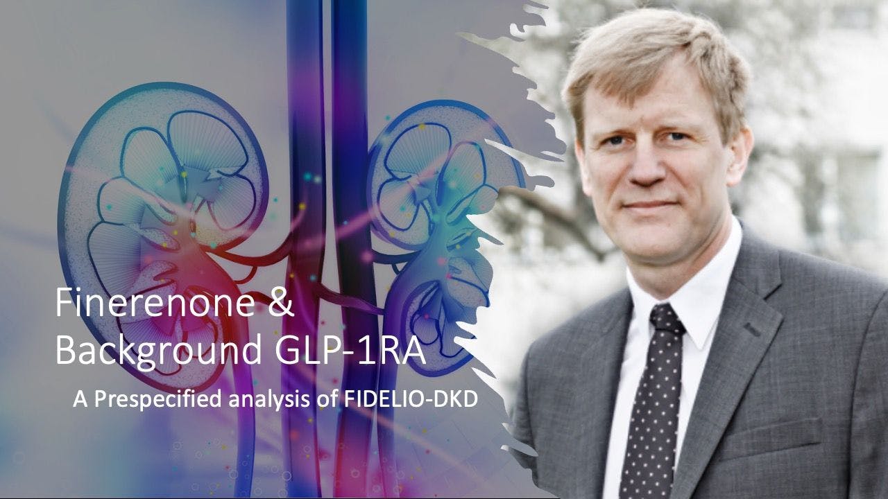 Finerenone Provides Consistent Benefit, Irrespective of Background GLP-1 RA Use