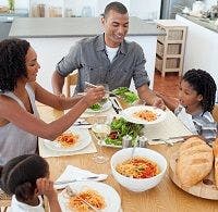 Smart Food Choices, Limited Screen Time, and Family Meals Add Up to Healthier Kids