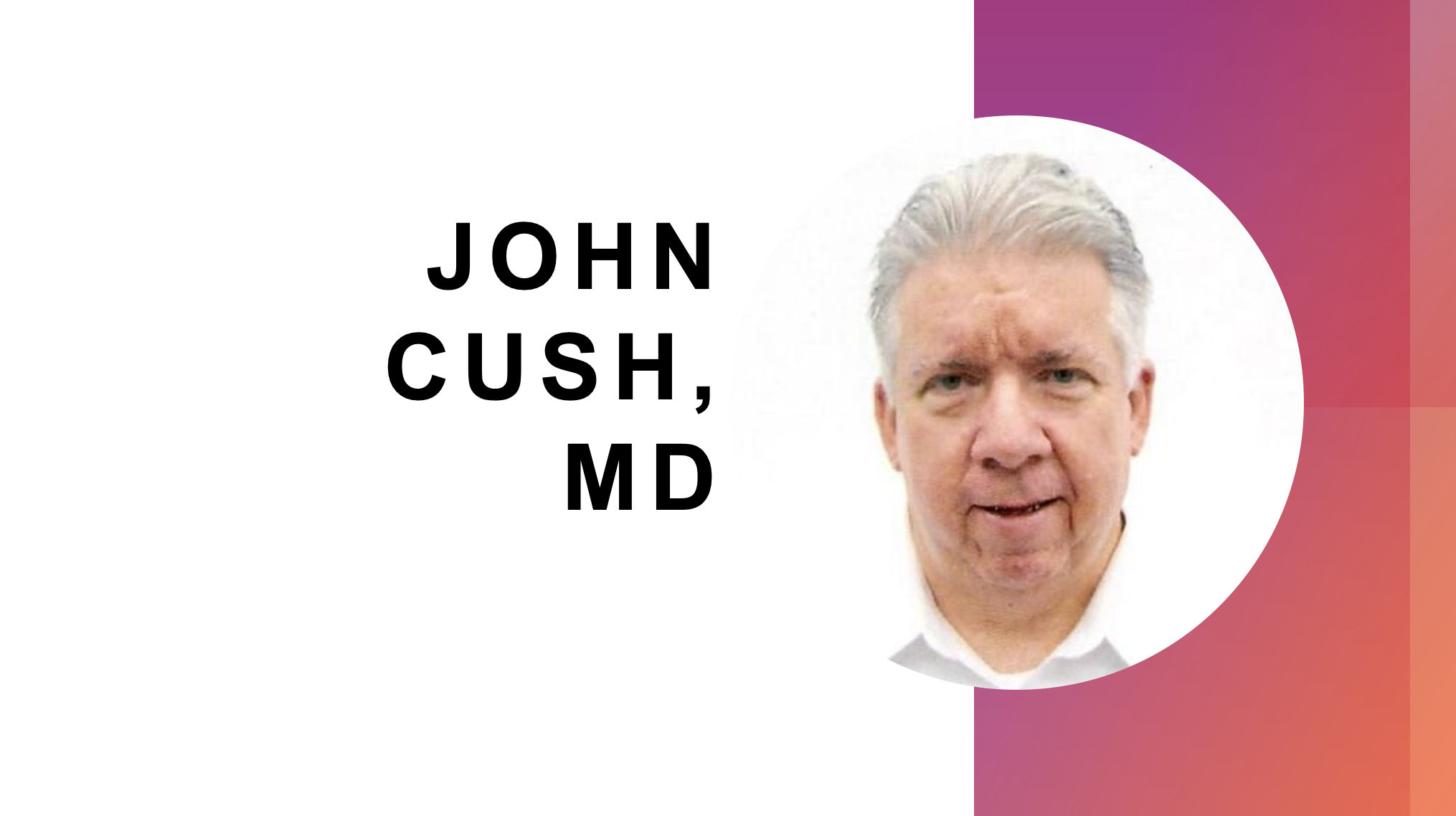 John Cush, MD: Rheumatoid Arthritis Year in Review
