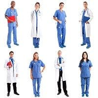 rows of doctors
