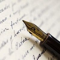 pen and letter