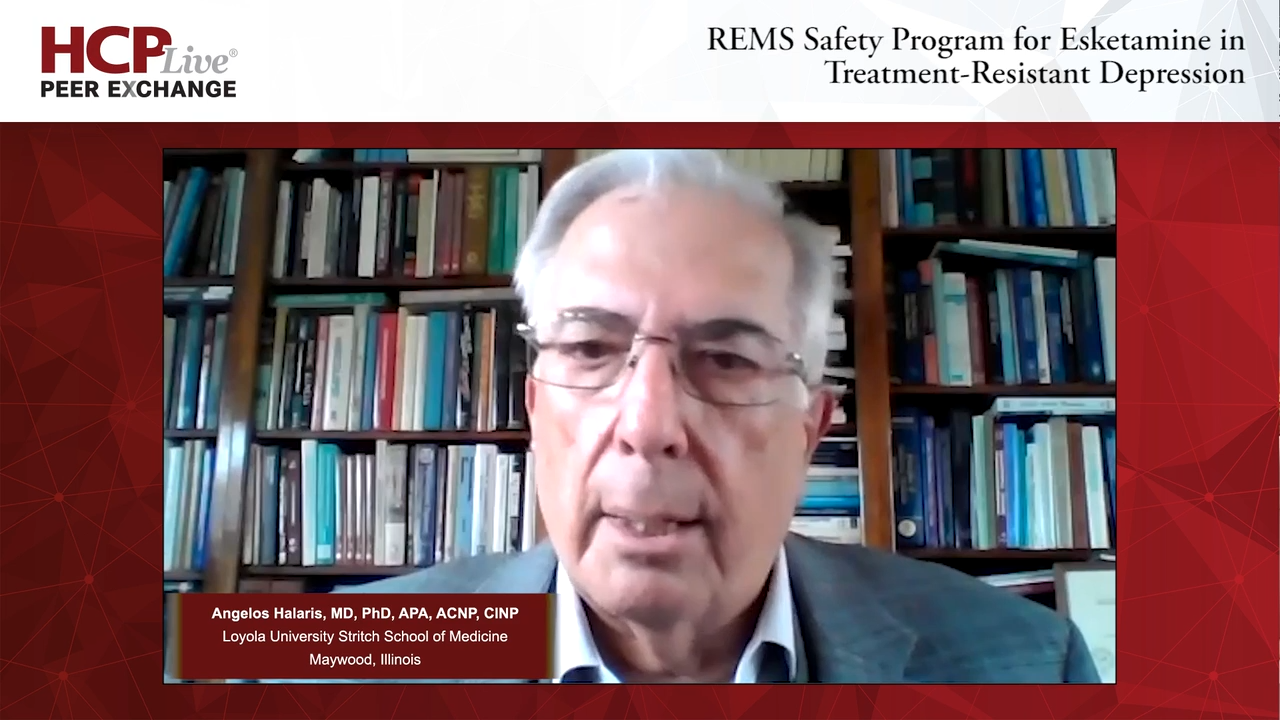 REMS Safety Program for Esketamine in Treatment-Resistant Depression 