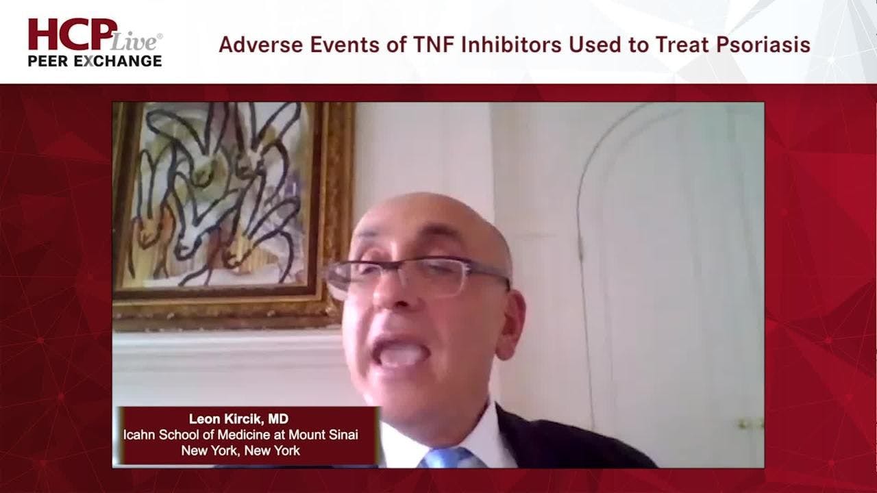 Adverse Events of TNF Inhibitors Used to Treat Psoriasis