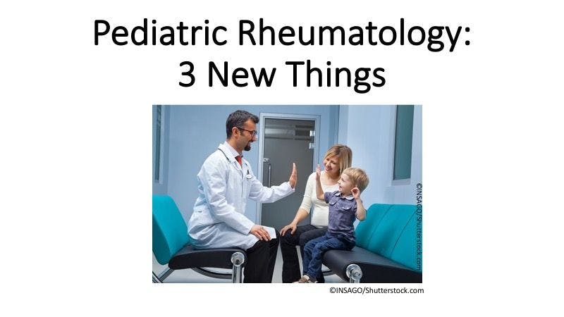 Pediatric Rheumatology: 3 New Studies