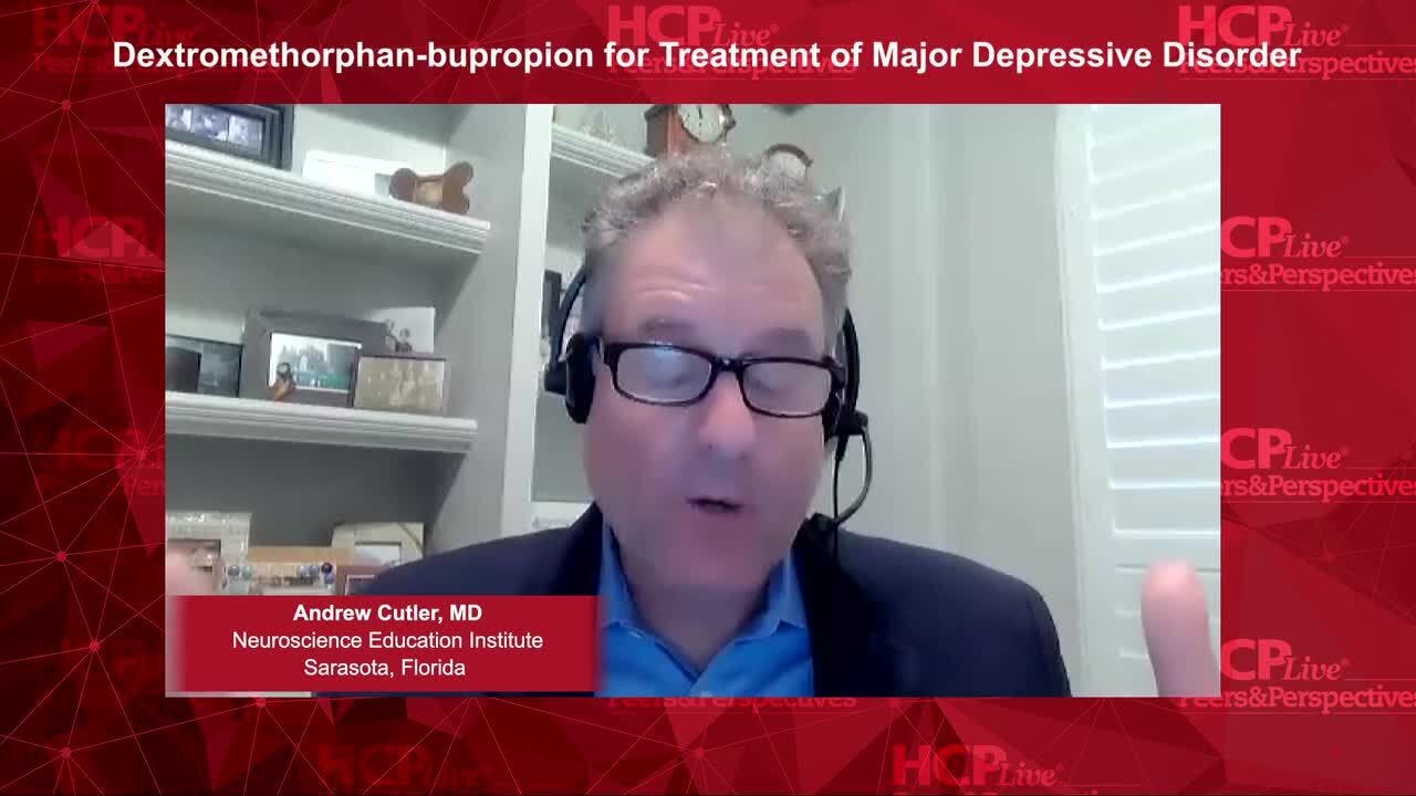 Dextromethorphan-bupropion for Treatment of Major Depressive Disorder