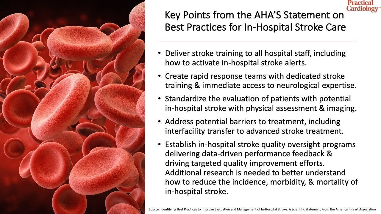 A graphic displaying the 5 key points of the document from the American Heart Association
