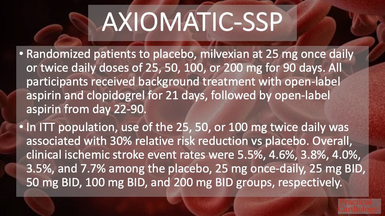 Summary of AXIOMATIC-SSP results