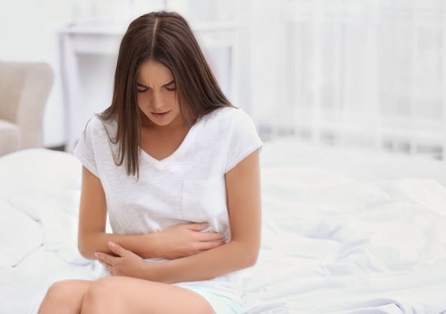 Woman with PCOS
