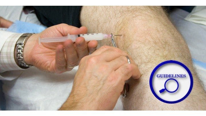 EULAR Issues Recommendations for Knee OA Platelet-Rich Plasma Injections