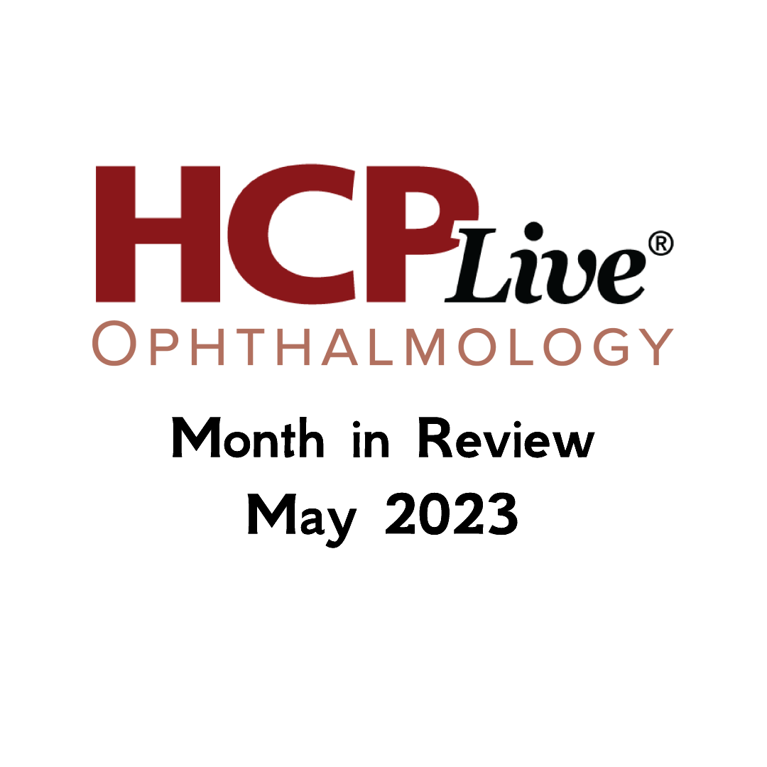 HCPLive Ophthalmology Month in Review May 2023 Logo