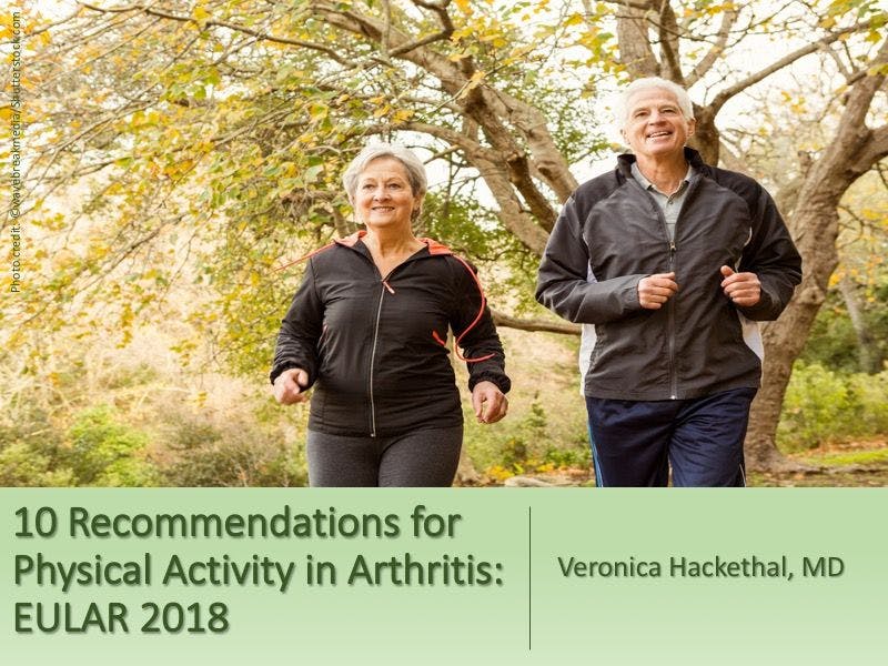 10 EULAR Recommendations for Physical Activity in Arthritis