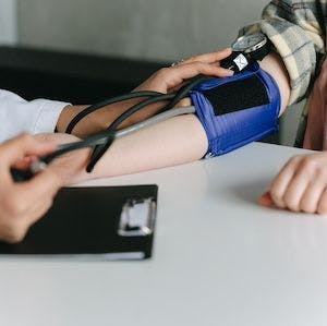 Measuring blood pressure | Image Credit: Thirdman