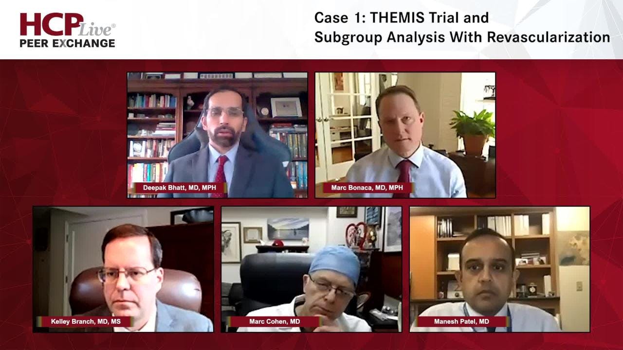 Case 1: THEMIS Trial and Subgroup Analysis With Revascularization