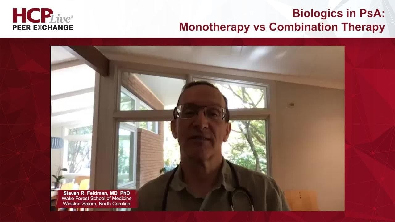Biologics in PsA: Monotherapy vs Combination Therapy