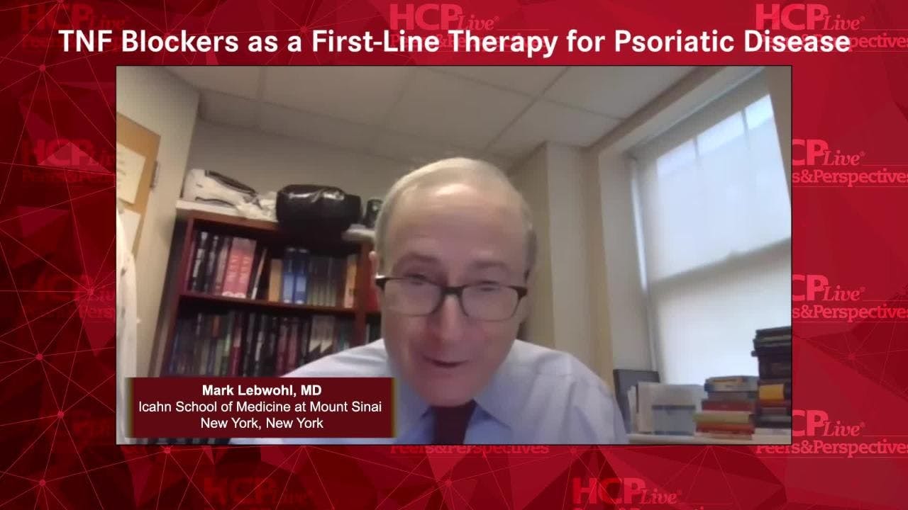 TNF Blockers as First-Line Therapy for Psoriatic Disease