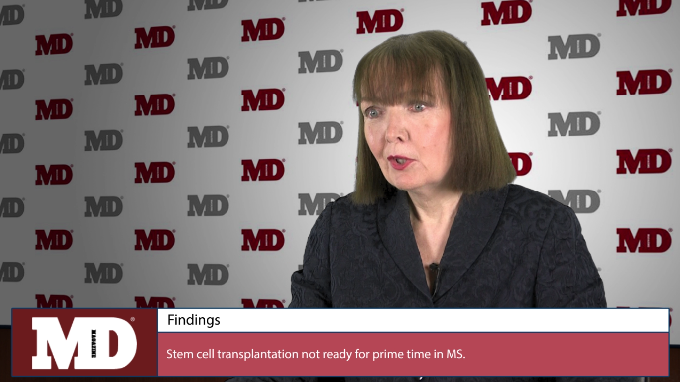 Stem Cell Transplantation in Multiple Sclerosis: Not Ready for Prime Time