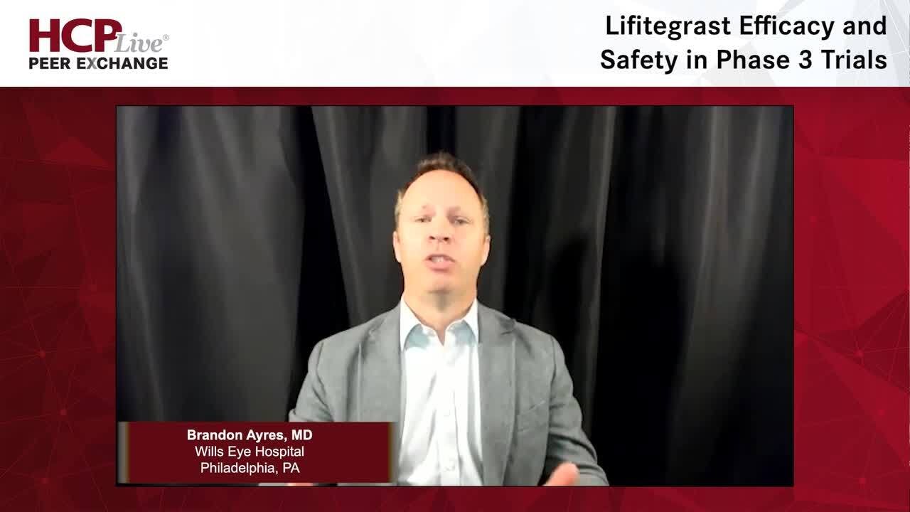 Lifitegrast Efficacy and Safety in Phase 3 Trials