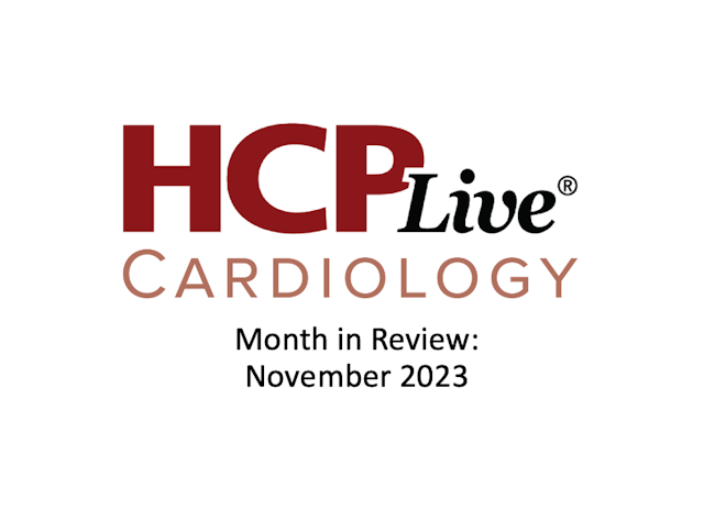 Cardiology month in review thumbnail for November 2023