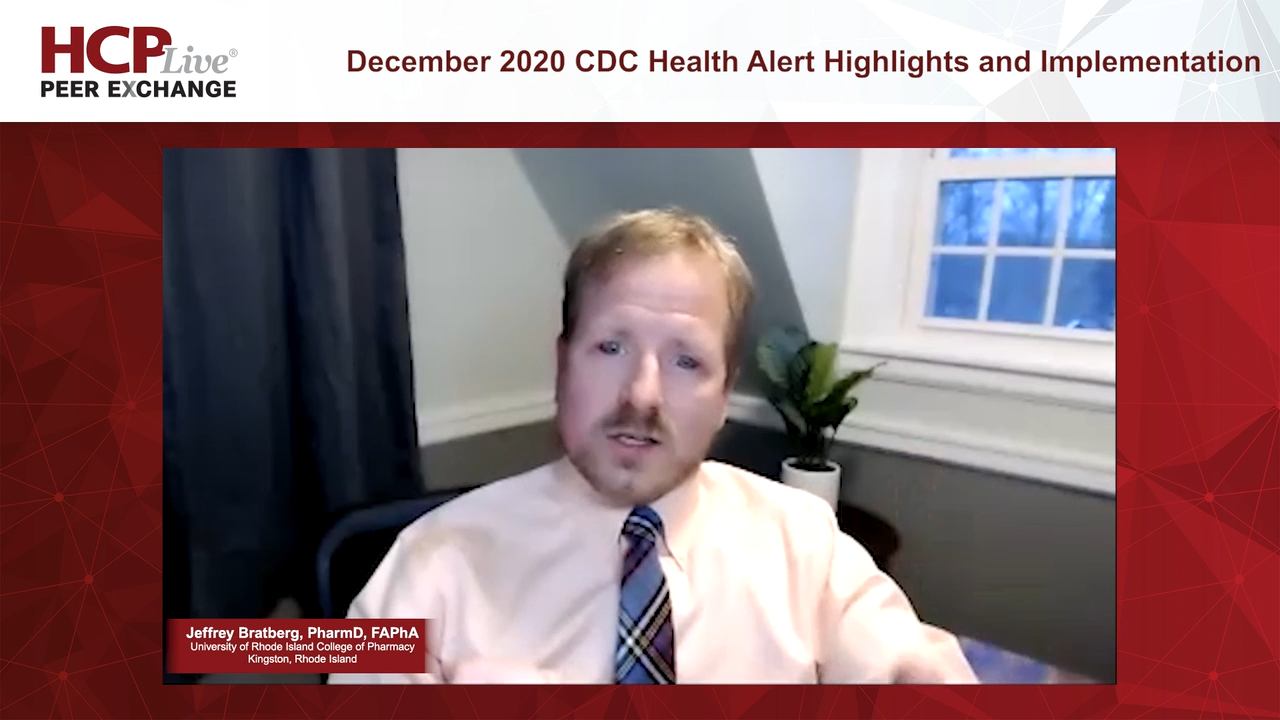 December 2020 CDC Health Alert Highlights and Implementation 