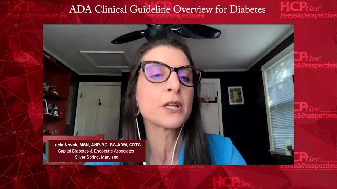 ADA Clinical Guideline Overview for Diabetes