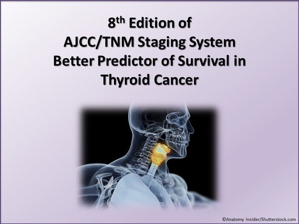 Updated AJCC/TNM Staging Better Predictor of Survival in Thyroid Cancer 