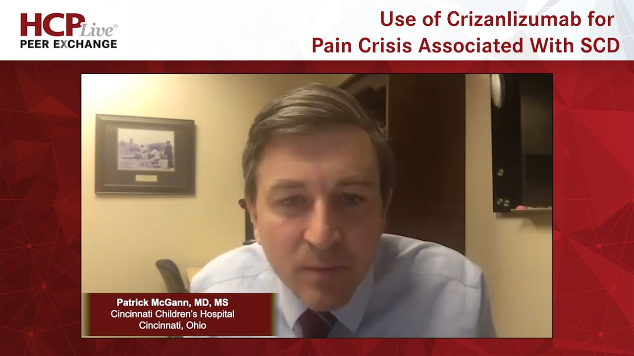 Use of Crizanlizumab for Pain Crisis Associated With SCD 