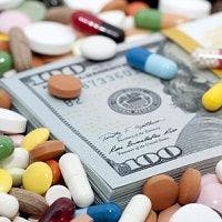 Pills and money